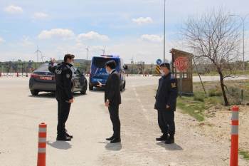 Kaymakam Yılmaz, Kontrol Noktalarını Ziyaret Etti
