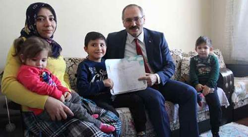 Kaymakamdan örnek davranış