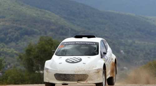 Kaynaşlı rallikros ile renklendi