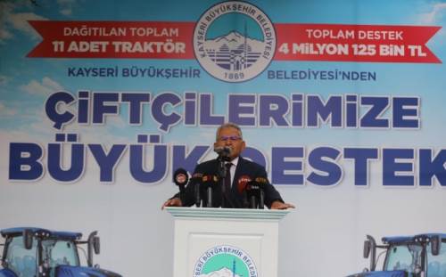 Kayseri, tarımsal kalkınmada liderliğe oynuyor