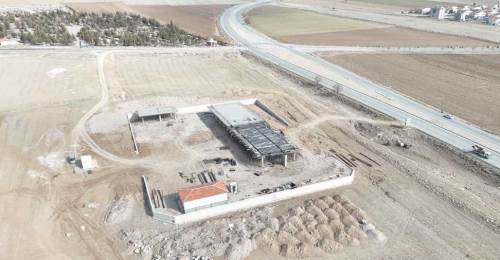 Kayseri Büyükşehir’den Develi’ye önemli yatırım: Yeni otobüs terminali hızla yükseliyor