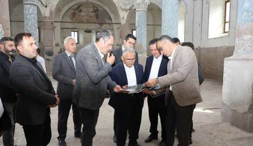 Kayseri Büyükşehir'den tarihi güzelliklere yarım milyar TL'lik katkı!