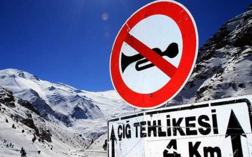 Kayseri'de çığ tehlikesi! Meteoroloji uyardı