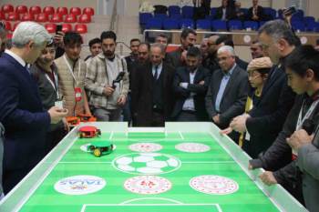 Kayseri’de Robot Futbol Ligi başladı