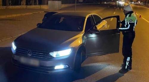 Kayseri’de trafik denetimi: Huzur bozan 61 sürücüye ceza