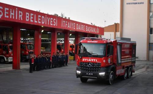 Kayseri’den Manisa’daki yangına destek