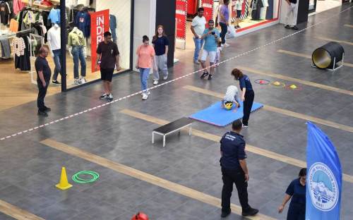 Kayseri İtfaiyesi çocuklara yangın eğitimi verdi