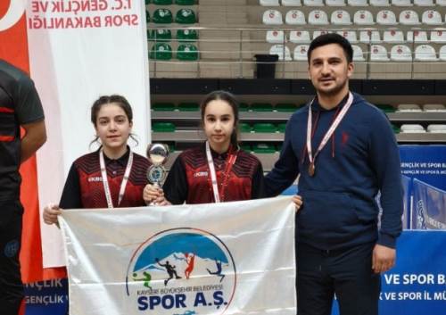 Kayseri’nin masa tenisi ekibi Türkiye Şampiyonası’nda
