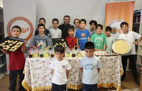 Kayserili minik şefler yaz tatilini mutfakta geçirecek