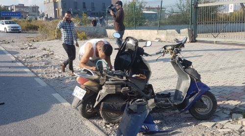 Kaza sonrası 'pes' dedirten görüntüler