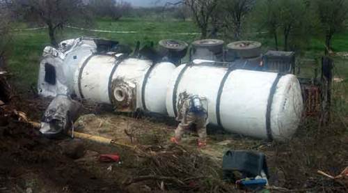 Kaza sonrası büyük panik