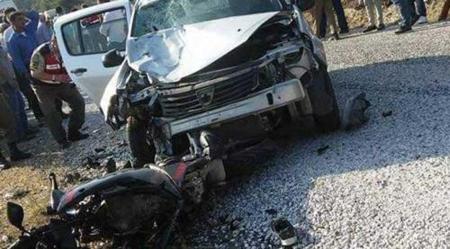 Kaza sonrası korkunç görüntü!