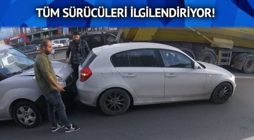 Kaza yapanlar artık akıllı telefondan...