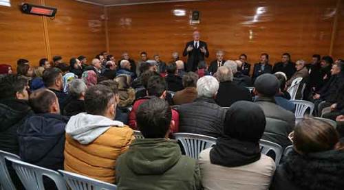 Kazım Kurt, Seyitgazi’den destek istedi