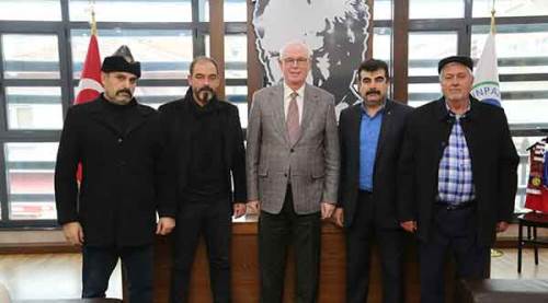 Kazım Kurt'a Kayı Boyu Derneği'nden ziyaret