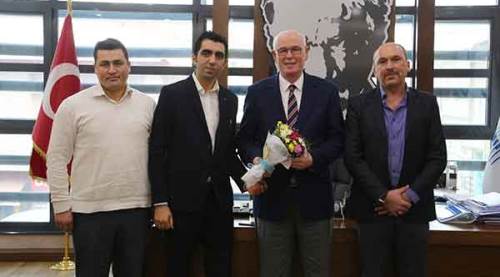 Kazım Kurt’a spora destek teşekkürü