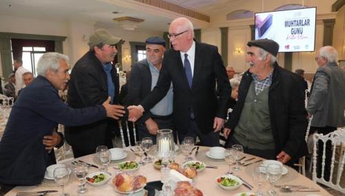 Kazım Kurt Eskişehir'in muhtarlarıyla buluştu