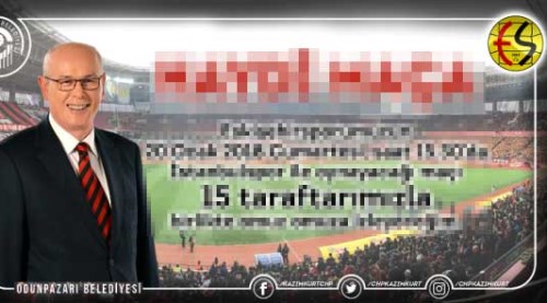 Kazım Kurt'tan Eskişehirsporlulara büyük sürpriz!