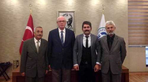 Kazım Kurt'u ziyaret ettiler