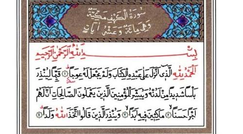 Kehf Suresi Okunuşu - Kehf Suresinin Arapça Yazılışı, Türkçe Anlamı Ve Fazileti (Diyanet Meali& Dinle)