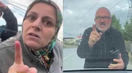 Kendilerine korna çalan kadın sürücünün parmaklarını kırdılar!