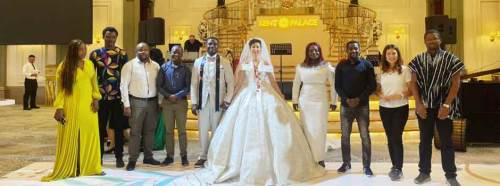 Kent Palace'ta Afrika düğünü