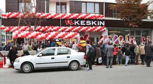 Keskin yatırıma devam ediyor
