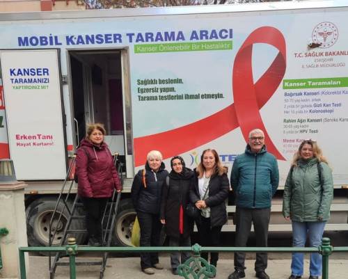 KETEM, Mobil Tarama aracı Eskişehir semtlerinde