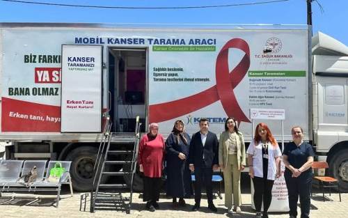 KETEM tarama aracı Eskişehir'in ilçelerinde