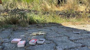 Kibritle oyun facia getiriyordu