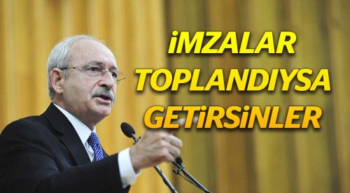 Kılıçdaroğlu resti çekti