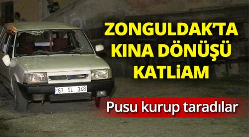 Kına dönüşü aracı taradılar: 3 ölü