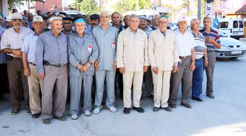 Kırkalı hacı adayları uğurlandı