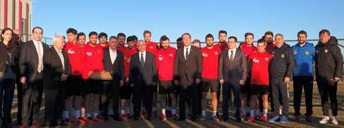 KIRMIZI ŞİMŞEKLERE DESTEK ZİYARETİ