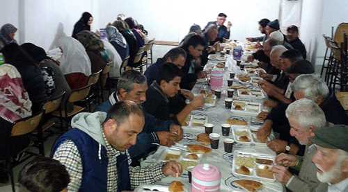 KIRSALDA İFTAR SEVİNCİ