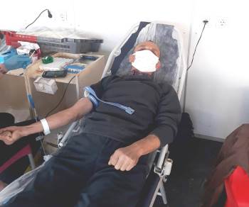 Kızılay’In Kan Bağışı Tırı Hisarcık’Ta
