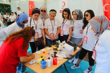 Kızılay Kadın Tematik Çalışma Kampı’Na Bilecik’Te Katıldı
