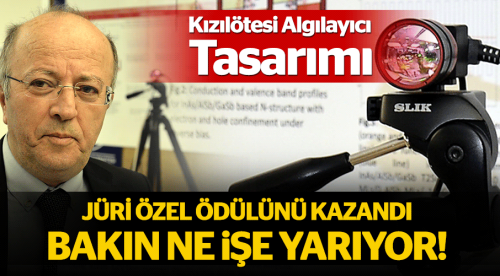 Kızılötesi Algılayıcı Tasarımı projesine ödül