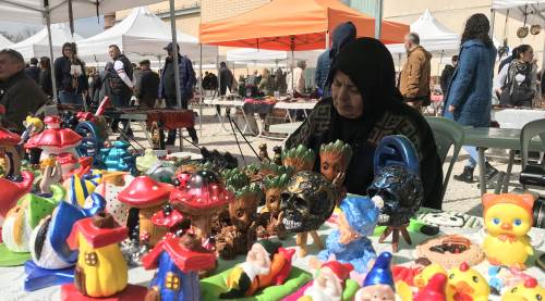 Kızından kalan malzemelerle meslek sahibi oldu