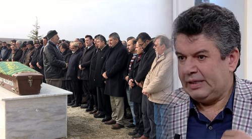 Kızının cenazesinde yine duygulandırdı