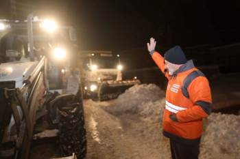 Kocasinan'da karla mücadele için tüm önlemler alındı