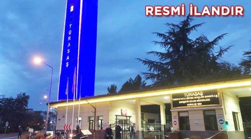 Kombine test için test alanı yapım işi