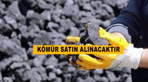 Kömür satın alınacaktır