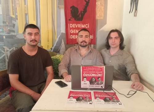 Konya’da tutuklanan devrimci gençler için Eskişehir’den tepki