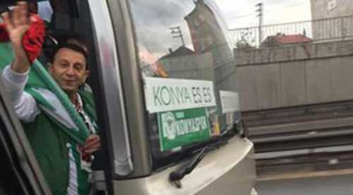 KONYA’DAN DA DESTEK GELDİ