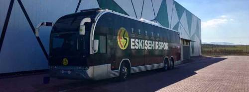 Konyaspor, Eskişehirspor'u böyle karşıladı...
