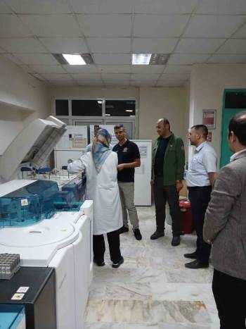 Korkmaz, Gece Acil Servisleri Denetledi
