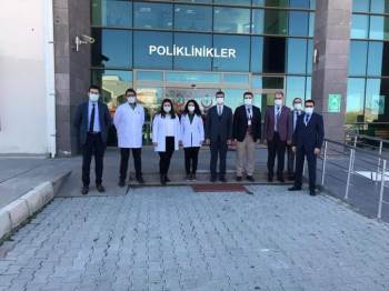 Korkmaz Ve Koyuncu’Dan Şuhut Devlet Hastanesine Ziyaret
