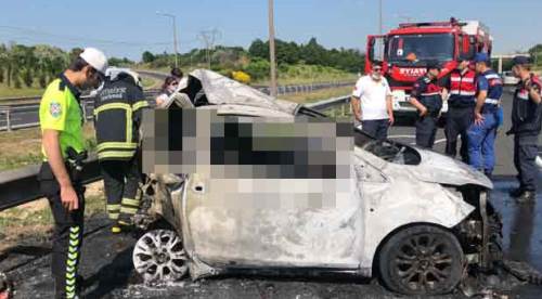 Korkunç! 5 kişi yanarak öldü!