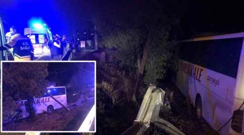 Korkunç kaza: Eskişehir'den yola çıkan otobüs...